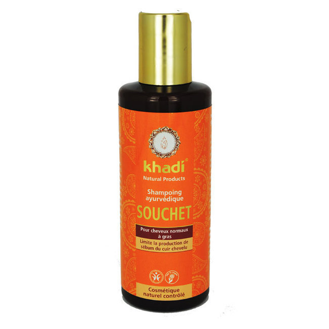 Shampoing khadi ayurvédique souchet - cheveux gras